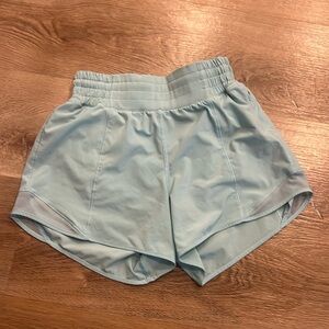Lululemon Blue Hotty Hot Shorts